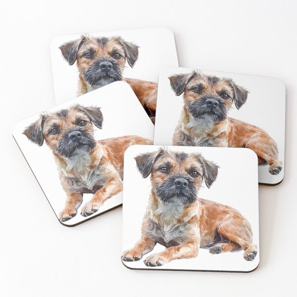 Item preview, Cute Border Terrier designed and sold by MendaciousMina.