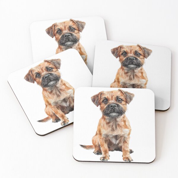 Item preview, Cute Border Terrier designed and sold by MendaciousMina.