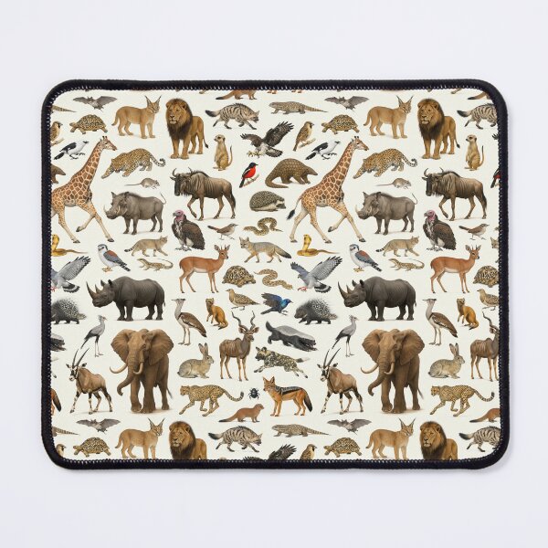Item preview, Animals of the Kalahari Desert Retro Style Identification Chart designed and sold by kakarikihill.