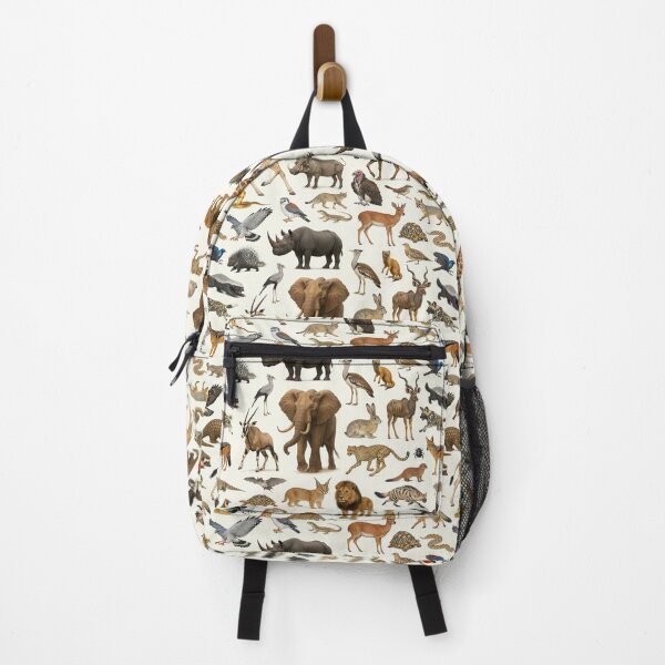 Item preview, Animals of the Kalahari Desert Retro Style Identification Chart designed and sold by kakarikihill.