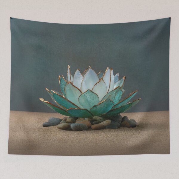 Item preview, Gilded Tide Lotus designed and sold by riquishop.