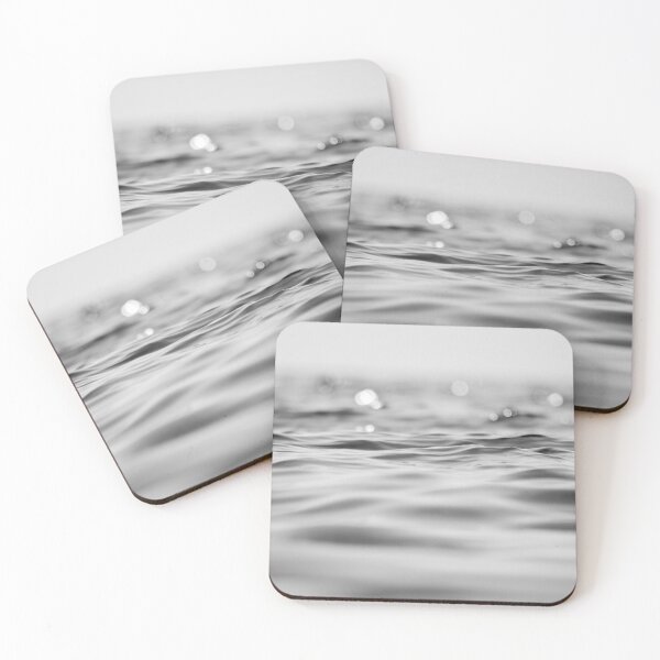 Item preview, Shimmering Ocean Surface, Black and White designed and sold by PAPER MOON art & design.