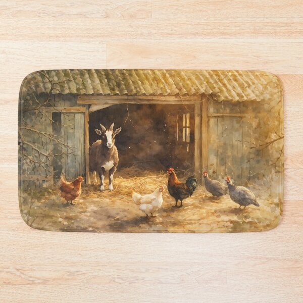 Item preview, Farm Animals at Barnyard Entrance designed and sold by cuprum.