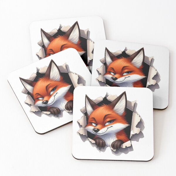 Item preview, Sneaky Red Fox designed and sold by KrisGraphic45.