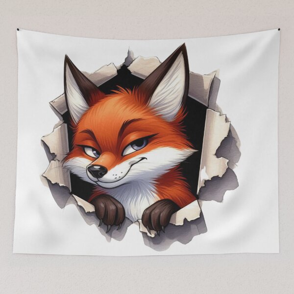 Item preview, Sneaky Red Fox designed and sold by KrisGraphic45.