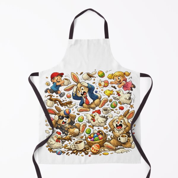 Item preview, Easter Chaos Deluxe – When bunnies, chickens & coffee go completely crazy! designed and sold by CoolContent Factory.