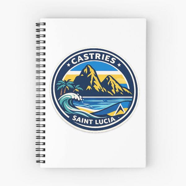 Item preview, Castries Saint Lucia Tropical Splash designed and sold by scicilysimonee.