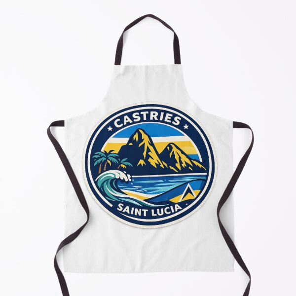 Item preview, Castries Saint Lucia Tropical Splash designed and sold by scicilysimonee.