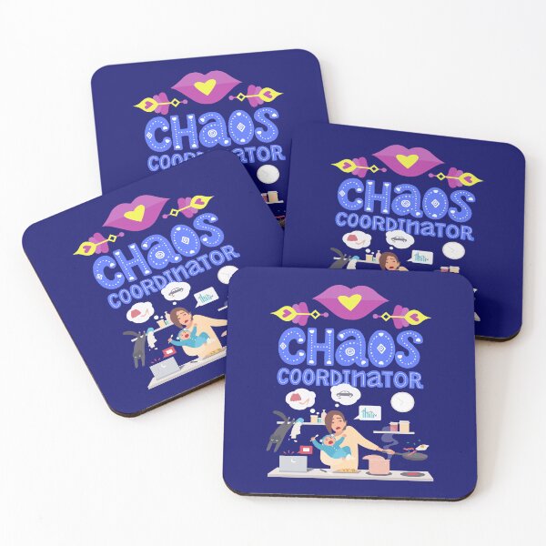 Item preview, Chaos Coordinator - Mom Life, Funny Parenting, Multitasking Humor. designed and sold by LunaPrintCo.
