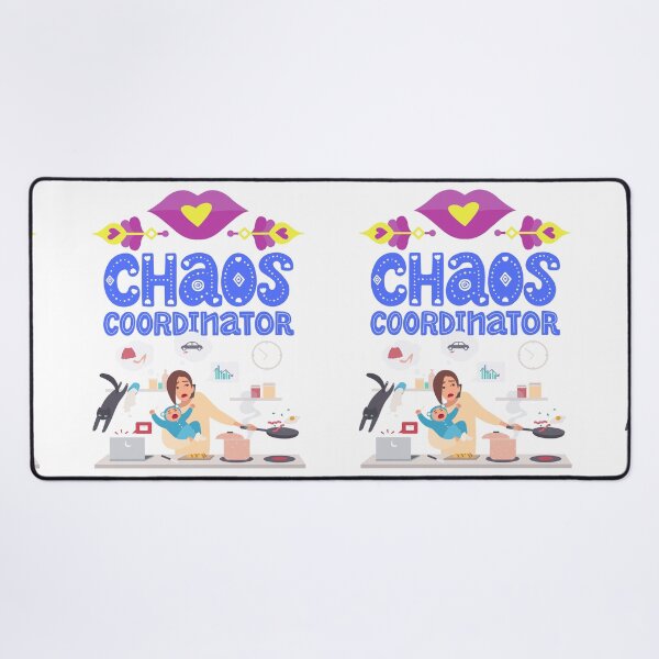 Item preview, Chaos Coordinator - Mom Life, Funny Parenting, Multitasking Humor. designed and sold by LunaPrintCo.