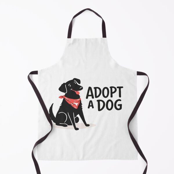 Item preview, Adopt a Dog – Minimalist Rescue Dog Illustration designed and sold by KiwyStudio.