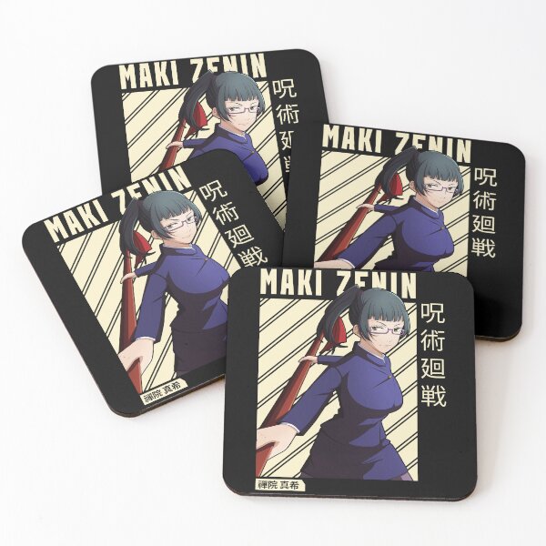 Item preview, Maki Zenin Jujutsu Kaisen Anime Manga Fan designed and sold by visionsunveiled.