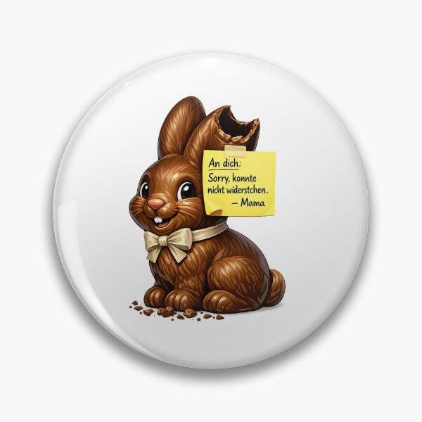Item preview, The nibbled chocolate bunny – Funny Easter T-shirt about mom's sweet temptation designed and sold by CoolContent Factory.