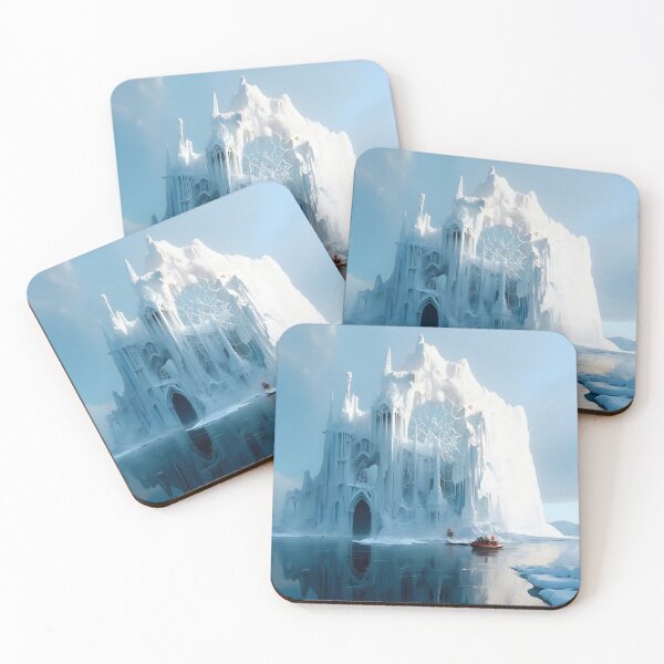 Item preview, Anthropomorph, A cathedral or iceberg rises from the silent water designed and sold by George Grie.