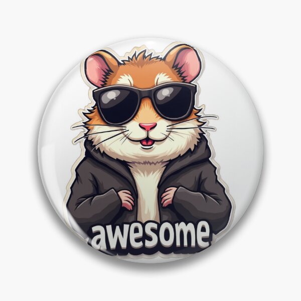 Item preview, Awesome hamster designed and sold by ZilkepiienArt.