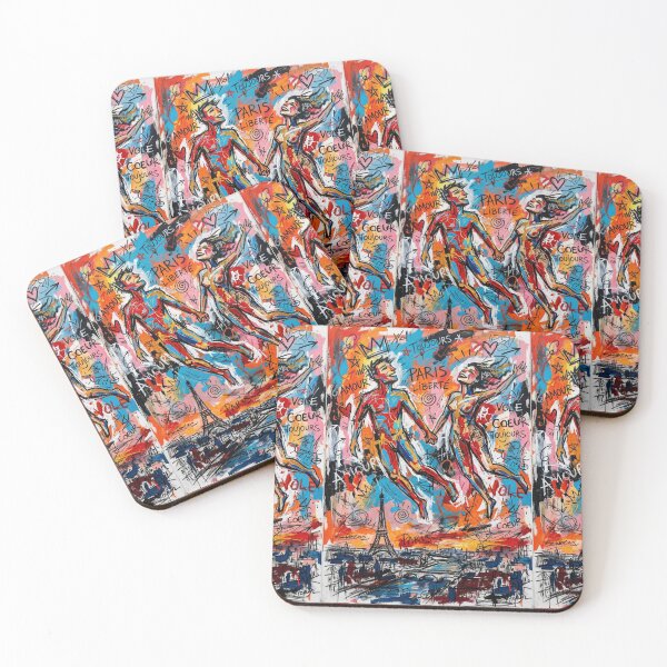 Item preview, Bright colorful Paris the city of love. designed and sold by Natalia-Vlad.