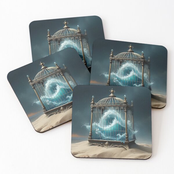 Item preview, Birdcage, ocean trapped in a cage designed and sold by George Grie.