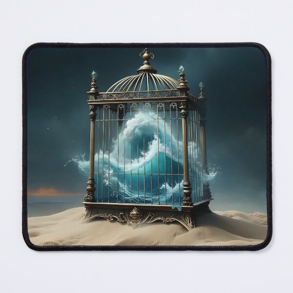 Item preview, Birdcage, ocean trapped in a cage designed and sold by George Grie.