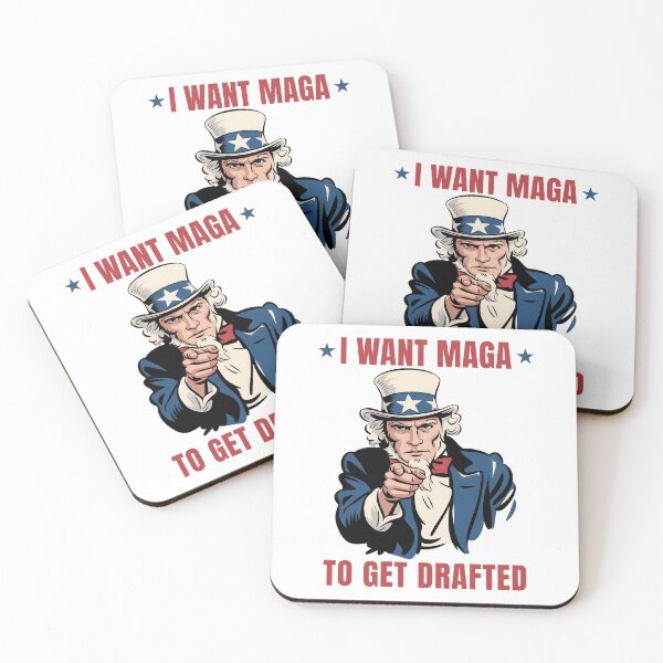 Item preview, Uncle Sam I Want Maga To Get Drafted Vintage designed and sold by EthosWear.