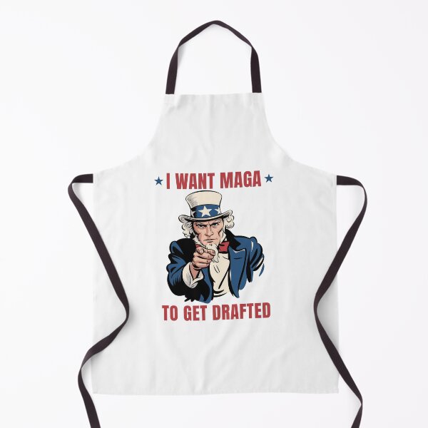 Item preview, Uncle Sam I Want Maga To Get Drafted Vintage designed and sold by EthosWear.