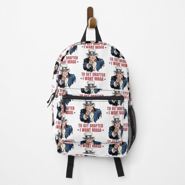 Item preview, Uncle Sam I Want Maga To Get Drafted Vintage designed and sold by EthosWear.