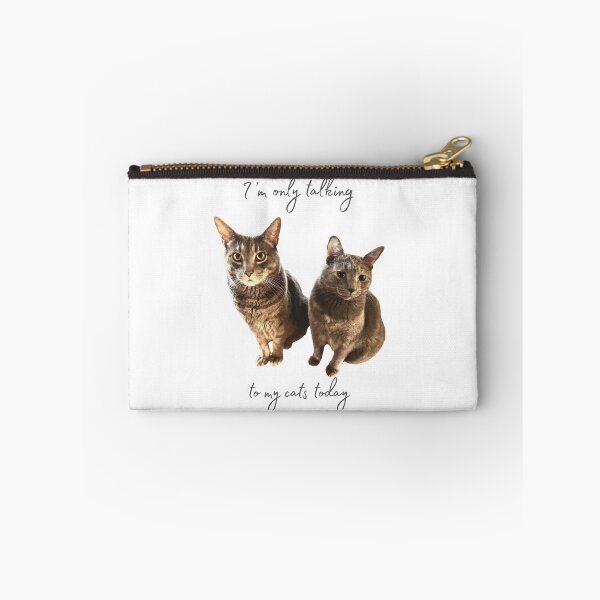Item preview, Only talking to my cats today designed and sold by dreamincolor.