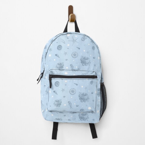 Item preview, Whimsical Sea Creatures in Blue designed and sold by Krystin Shields.