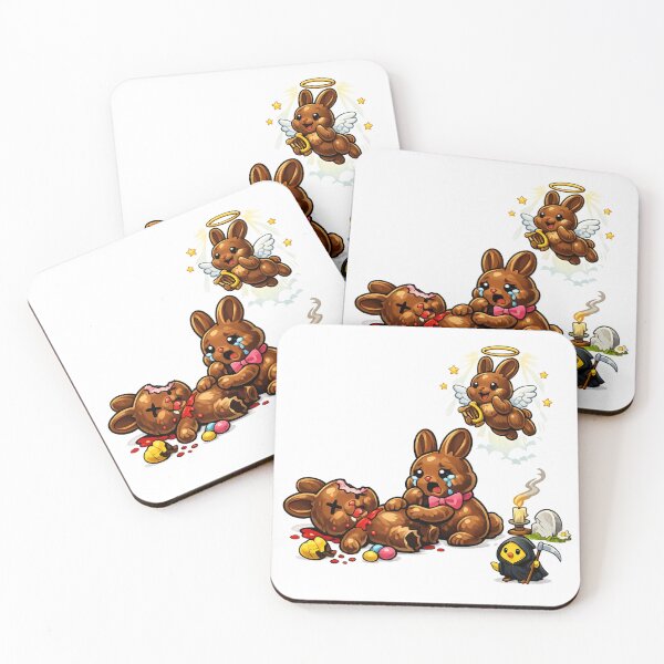 Item preview, When Chocolate Bunnies Have to Die – Funny Easter Bunny Design | Funny Easter Bunny Shirt designed and sold by CoolContent Factory.