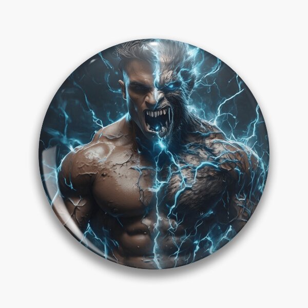 Item preview, Electric Beast Unleashed - Gym Motivation Transformation Art designed and sold by MouradStudio.