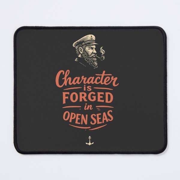 Item preview, Character Is Forged in Open Seas designed and sold by KiwyStudio.