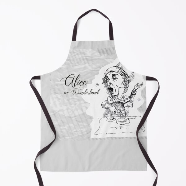 Item preview, Alice in Wonderland - The Mad Hatter Singing (ink drawing by ACCI) designed and sold by VanyssaGraphics.