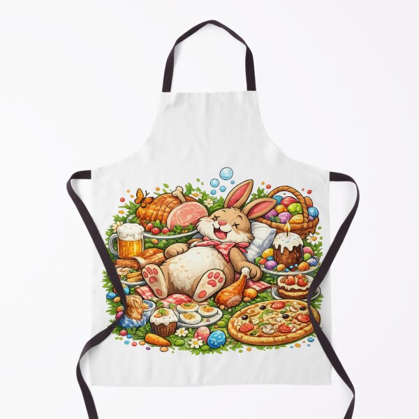 Item preview, Easter Coma Mode – Funny Bunny Food Frenzy Design designed and sold by CoolContent Factory.
