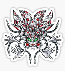 Cyber Aztek Sticker