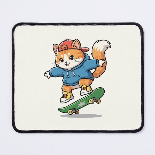 Item preview, Skater Cat Vibes designed and sold by HoopeStylee.