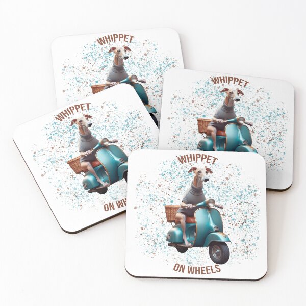 Item preview, Whippet on scooter designed and sold by whippetworld1.
