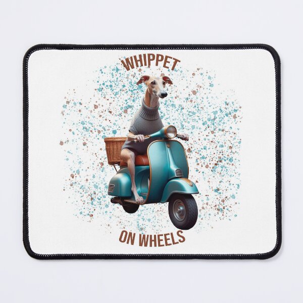 Item preview, Whippet on scooter designed and sold by whippetworld1.