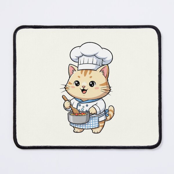 Item preview, Cute Cooking Cat designed and sold by HoopeStylee.