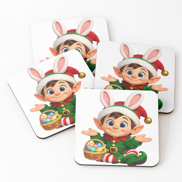 Item preview, Easter Christmas Red Head Elf designed and sold by Sillytoe.