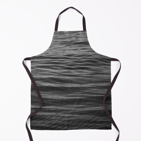 Item preview, Dark Ocean Ripples, Minimalist Black and White designed and sold by PAPER MOON art & design.
