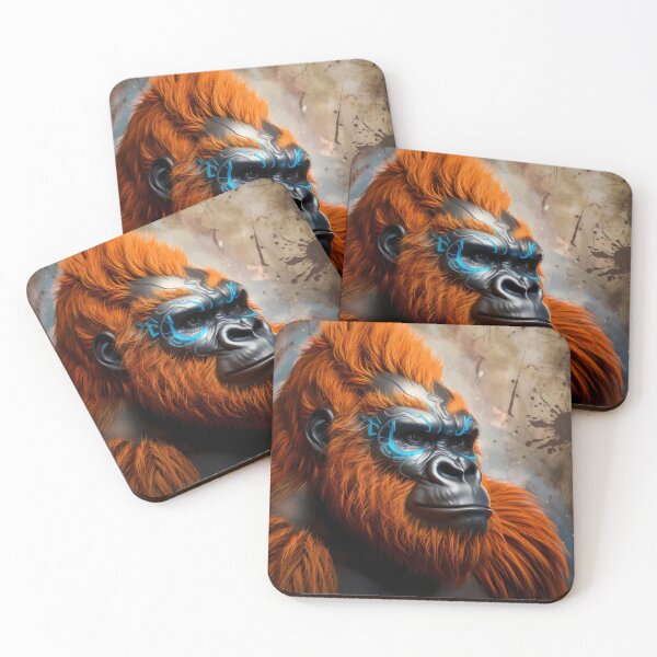 Item preview, Cyber ​​gorilla. designed and sold by MyHappyArtShop.