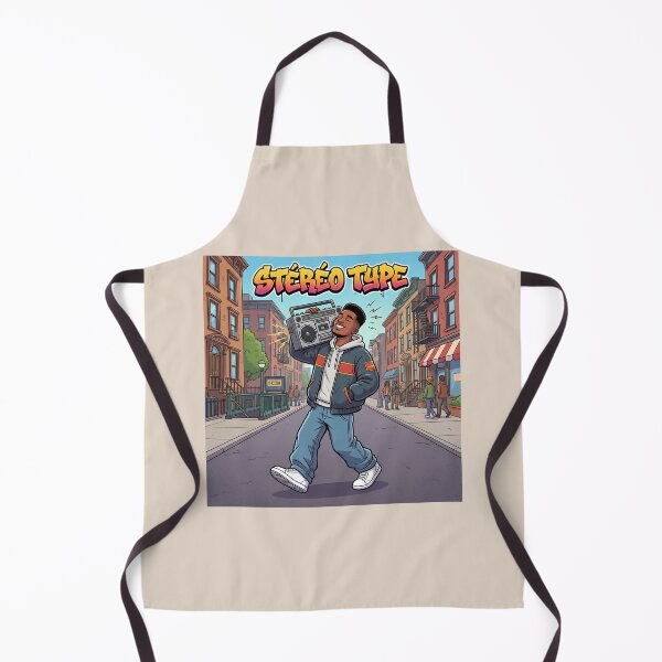 Item preview, Stereo Type – Vintage Hip-Hop Man with Boombox 90s Street Culture designed and sold by WordPlayStudio.
