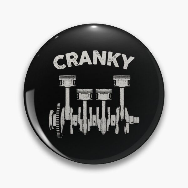 Item preview, Cranky Mechanic Funny Crankshaft Pistons Car Enthusiast Gift designed and sold by 365CarMods Official.