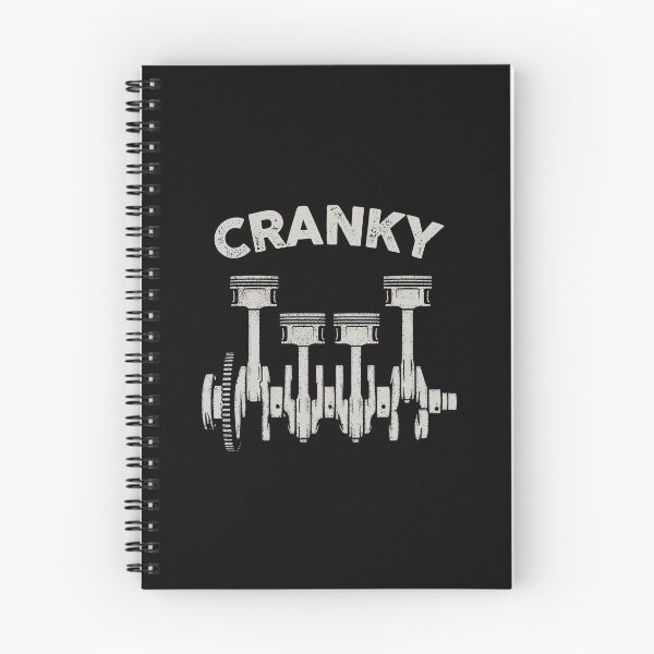 Item preview, Cranky Mechanic Funny Crankshaft Pistons Car Enthusiast Gift designed and sold by 365CarMods Official.