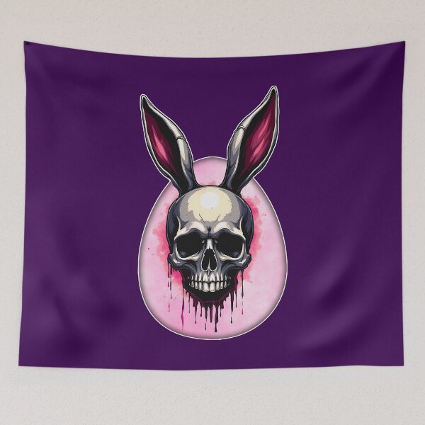 Artikelvorschau, Dark Bunny Skull – Gothic Style entworfen und verkauft von Topoartispp.