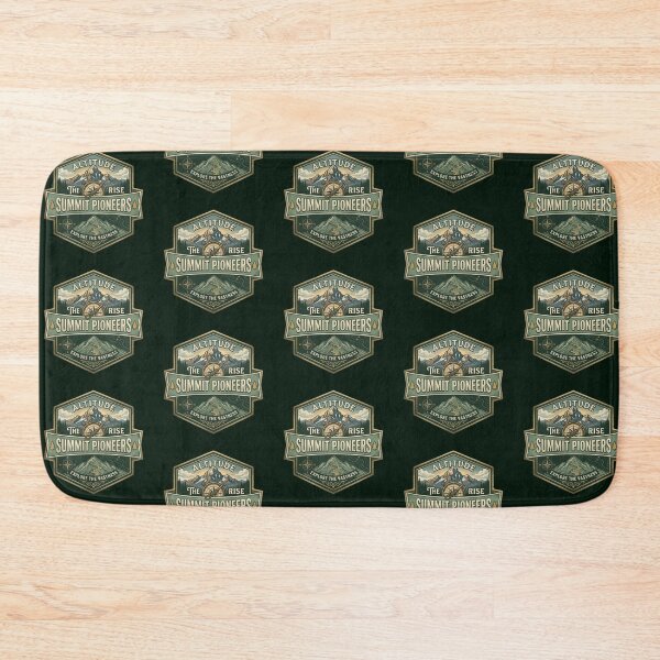 Item preview, Summit Pioneers – Mountain Exploration Emblem designed and sold by Dogandesighn.