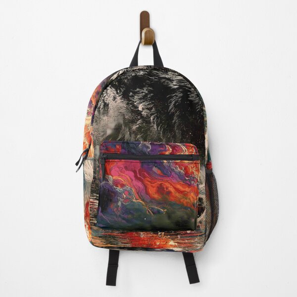Item preview, Japanese Koi and Wolf Spirit Animal Art designed and sold by DonaldWaltersxx.
