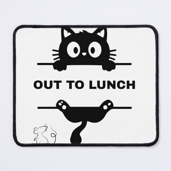 Item preview, Out to Lunch Cat and Mouse designed and sold by dreamincolor.