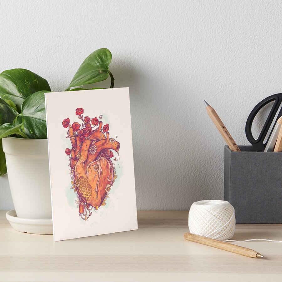Sweet Heart Art Board Print