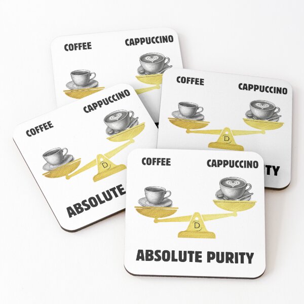 Item preview, Copy of Italian Espresso Winner - Absolute Purity Coffee Quote  designed and sold by TheItaliandilemma.