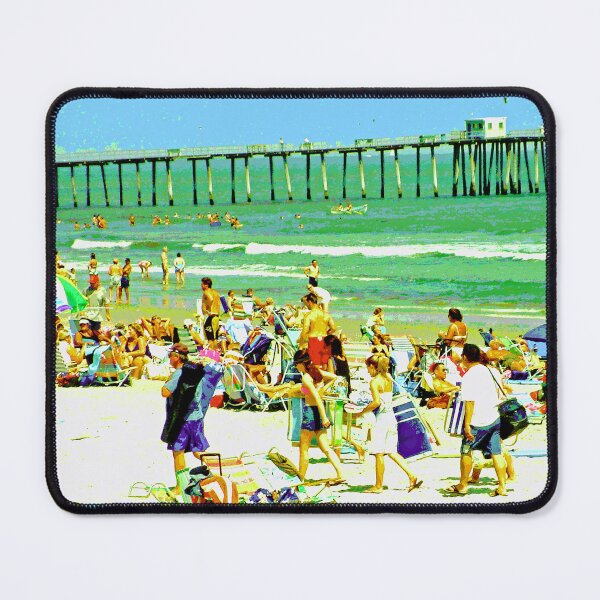 Item preview, Ocean City, New Jersey, 1999, Beach Goers at the Seashore, Digital Illustration designed and sold by AMacGPhilly.